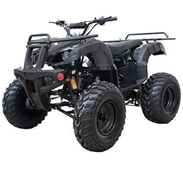 X-PRO 200 Quad 4 Wheelers Utility ATV Full Size ATV Quad Adult ATVs Big Youth ATVs(Black)