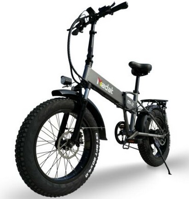 Madat M2 Electric Bicycle 20in Fat Tire 500w qihang Motor 48V 12.8AH Battery Hydraulic Brakes Ebike