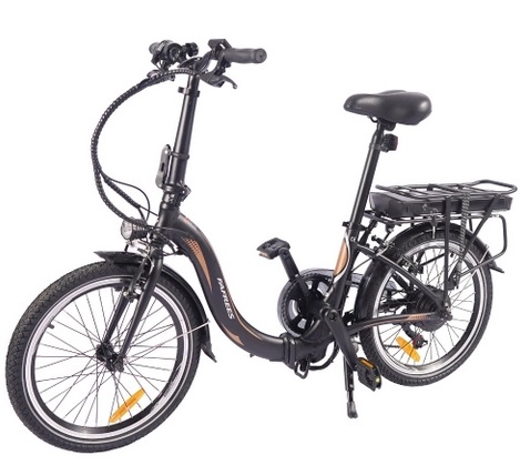 Fafrees 20F054 250W 20 Inch Folding Electric Bicycle Power Assist Commuting E Bike with 10AH Battery 80 - 100km Range