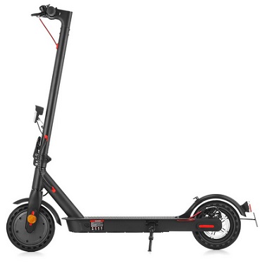Iscooter E9D 36V 7.5Ah 350W 8.5in Folding Moped Electric Scooter 25-30KM Mileage Electric Scooter Max Load 120Kg