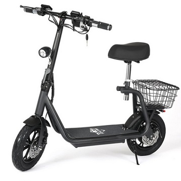 SPETIME S5 Pro 11Ah 48V 600W Folding Moped Electric Scooter 12 inch Tire 35-40km Mileage Range 150kg Max Load E-Scooter
