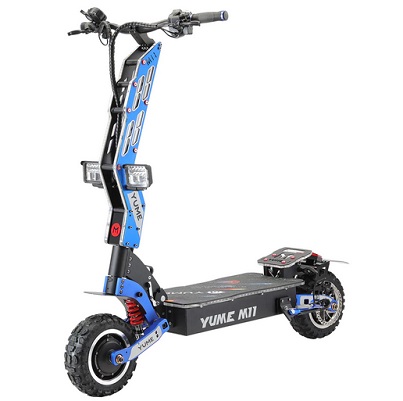 YUME M11H ELECTRIC SCOOTER 72V 36AH 7000W 60MPH 11 Inch Wheel Load Capacity 330 LBS