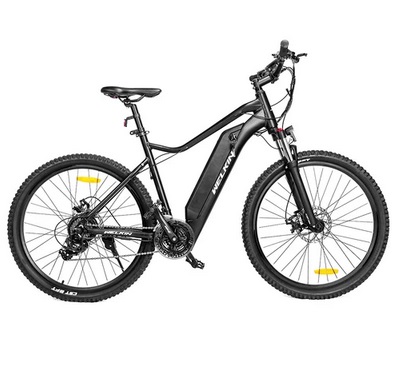 WELKIN WKEM001 Electric Bicycle 350W Brushless Motor 36V 10.4Ah Battery 27.5*2.25\'\' Tires Mountain Bike - Black