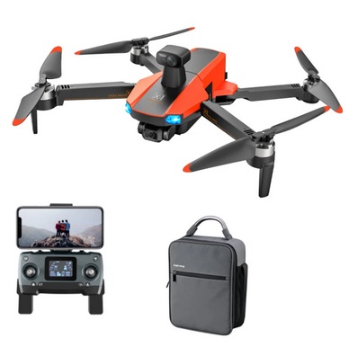 JJRC X22 5G WIFI 5.7KM FPV with 6K ESC Dual Camera 3-Axis Brushless Gimbal 360° Obstacle Avoidance 33mins Flight Time RC Drone Quadcopter RTF - Without Obstacle Avoider Two Batteries