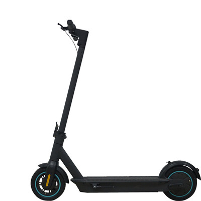 Hopthink HT-T4 MAX 350W 36V 15Ah 10in Folding Electric Scooter 55KM Mileage 130KG Payload E Scooter - Black