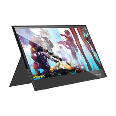BlitzWolf® BW-PCM6 17.3 Inch Touchable FHD 1080P Type C Portable Computer Monitor Gaming Display Screen for Smartphone Tablet Laptop Game Consoles