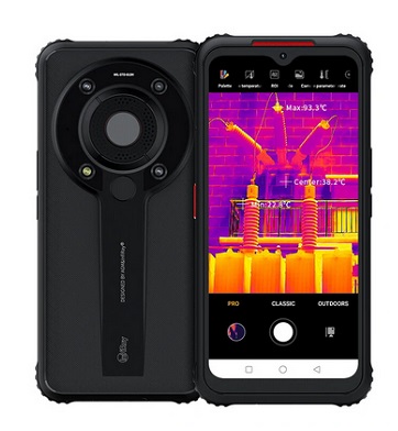 InfiRay PX1 5G Night Vision Thermal Imaging Camera IP68 IP69K Waterproof 8GB 256GB Snapdragon 480 48MP Camera 6.53 inch 5500mAh Wireless Charge NFC Rugged Smartphone