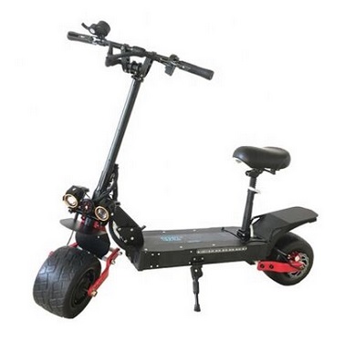 Fieabor 3200w/60v Off Road 11in Fat Tire Folding Kick Electric Scooter 26Ah Battery