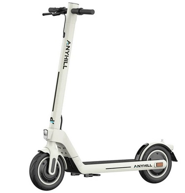 ANYHILL UM-2 Electric Scooter 10\'\' Pneumatic Tire 36V 10Ah Battery Rated 450W Motor 31km/h Max Speed - White
