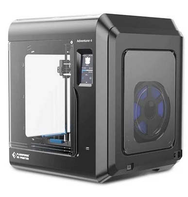 Flashforge Adventurer 4 3D Printer, Auto Levevling, Built-in Camera, Removable Nozzle, WiFi, Suppots ABS PLA PC PETG PLA-CF PETG-CF, 220*200*250mm