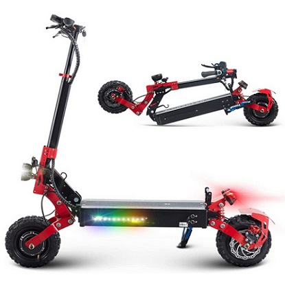 Efoee T08 Electric Scooter, 2400W Dual Motor Max 40 MPH Scooter Electric for Adults, 48V 21Ah Up to 30 Miles 11\