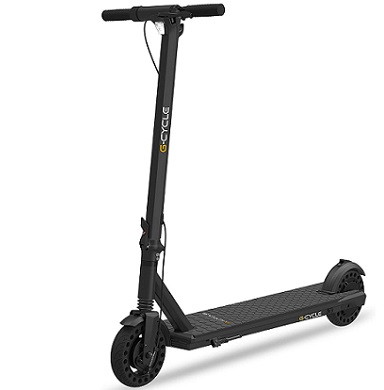 G-CYCLE L8 Pro Electric Scooter, Max 500W Motor, Up to 18 Miles Long Range, 15% Slope, 8\'\' Honeycomb Tire, Front Shock Absorber, Triple Braking System, Foldable E Scooter for Adults