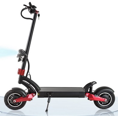 Kikpop T08 Electric Scooter for Adults with 3200W Motor, Up to 43 MPH & 56 Miles Range, Electric Scooter 440 LBS Dual Braking System & Dual Headlight, Off Road Scooter 10\