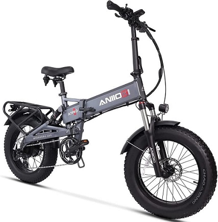 Aniioki A7 PRO Electric Bike for Adults, 750W Electric Bicycle, Ebike with Samsung 48V 20Ah Removable Battery, 28MPH Electric Mountain Bike, 20\