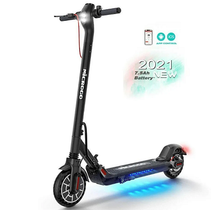 Microgo V2 Adult Electric Scooter 350w , Speed Upto 30km, 36V 7.5Ah Battery, 8 inch Tire