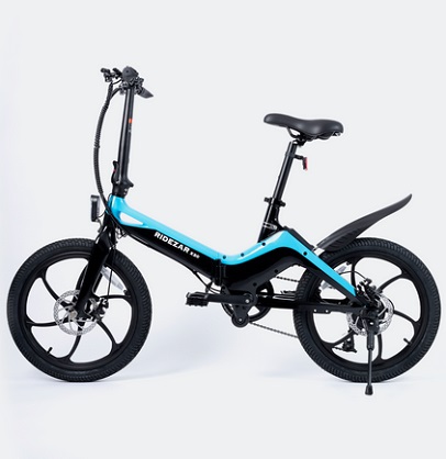 Ridezar Rapid X20 250W Electric Bike | 6 Gears | Foldable | Removable battery