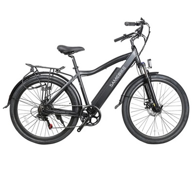 SAMEBIKE CITYMAN2 E-bike 27.5 Inch Mountain Bike 36V 250W Motor 10.4Ah Removable Battery 32KM/H Max Speed 40-80 km Range