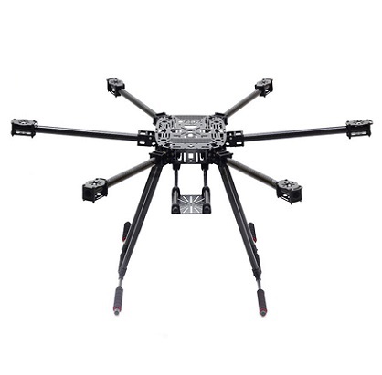 QWinOut ZD850 DIY Drone Kit with Landing Gear PIX FC for RC 6-axle Hexacopter (Comobo 2 Version )