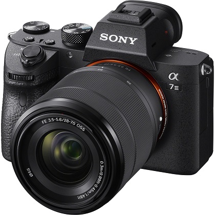 Sony a7III Full Frame Mirrorless Interchangeable Lens Camera with 28-70mm