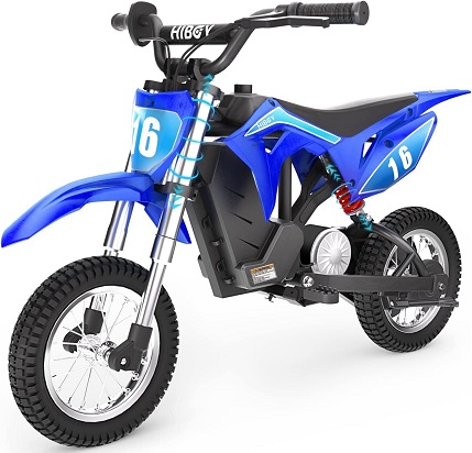 Hiboy DK1 Electric Dirt Bike 300W 15.5 MPH 9 mile Electric Motorcycle for Kids