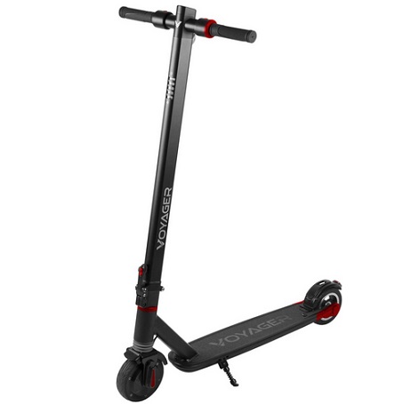 Voyager Ion Foldable Electric Scooter with LCD Display, LED Headlight, 12.5 MPH Max Speed, Long Range Battery up to 7 Miles