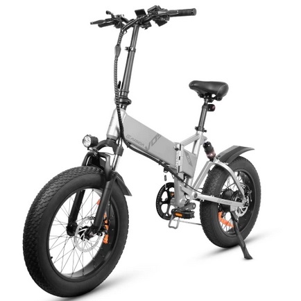 KAISDA K5 20inch Electric Mountain Bike 750W Folding E-Bike with Electric Pump Colorful LCD Display with USB Port 39km/h Top Speed 45-60km Mileage Range 7-Speed Commuter Bicycle for Adults Teens Commuter