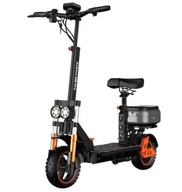 KuKirin M5 Pro Electric Scooter 1000W Motor 52Km/h Max Speed 48V 20Ah Battery With 70KM Range, Dual Disc Brakes, 7 Lights, Multiple Speed Modes 120KG Max Load with Detachable Seat