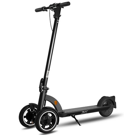YIMI Electric Scooter for Adults, 8.5\'\' Double Front Wheels, 7.8 Ah Safety Lithium Battery, 30km long mileage, Maximum Speed 25km/h, Foldable Smart E-Scooter for Daily Commuting Use