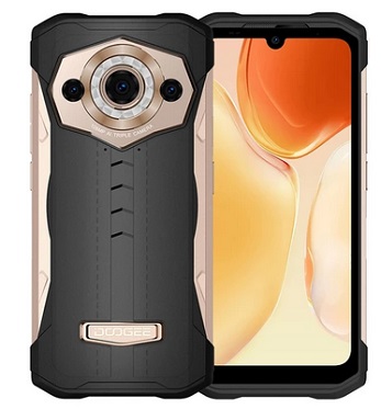 Doogee S99 Rugged Smartphone Helio G96 CPU 8GB RAM 128GB ROM T-Flash Card up to 1TB Android 12.0 OS 108MP AI Camera Gold