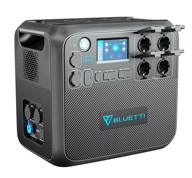 BLUETTI AC200MAX 2200W Portable Power Station, 2048Wh LiFePO4 Battery, Expandable to 8192Wh, Pure Sine Wave, App Control