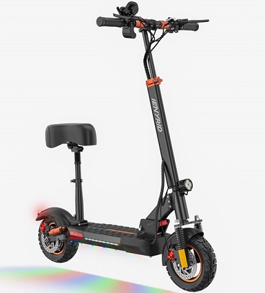 iENYRID Pro 800W Adults Electric Scooter with Removable Seat, 10\