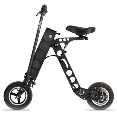 Urb-E Pro GT Electric Scooter 350W 18mph Speed, 20miles Range, 250 lbs Load - Upgraded Version