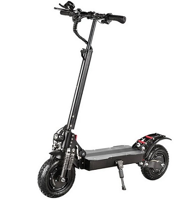 SUNNIGOO X6 48V 21Ah 1200W*2 Dual Motor 10inch Air Tires Electric Scooter 45-60KM Max Mileage 150KG Max Load E-Scooter