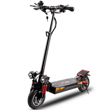 SUNNIGOO X4 48V 17.5Ah 500W*2 Dual Motor 10inch Air Tires Folding Electric Scooter 60-70KM Max Mileage 130KG Max Load E-Scooter