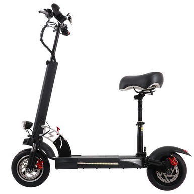 SUNNIGOO N3 48V 15Ah 800W 10inch Tires Folding Electric Scooter 40-50KM Mileage 150KG Max Load E-Scooter With Seat