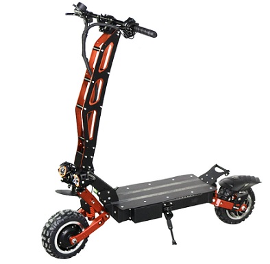 Eswing 5600w/60v Two Wheel Off Road 11in Electric Kick Scooter NEW
