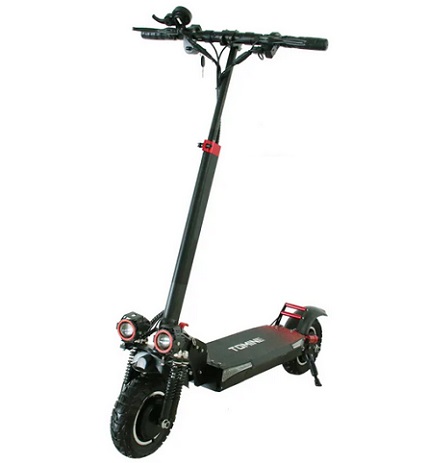 Tomini H06MD Folding Electric Scooter 1000W Dual Motor 34MPH Top Speed 43 miles Range