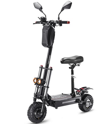 Teewing X4 5600W Dual Motor Folding Electric Scooter 62 miles Range 52mph Max Speed 11\