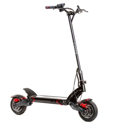 EVOLV Pro 1000W Electric Scooter 52V 18.2Ah Battery 60-65Km Range 65mph Max Speed 10 Inch Tire