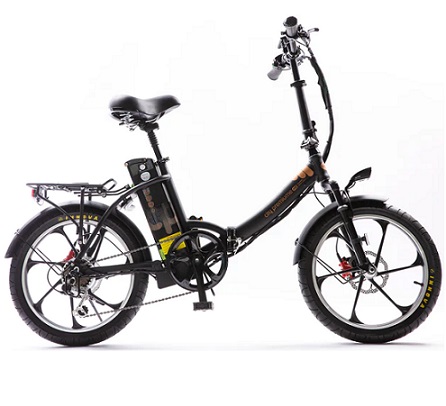 GreenBike Electric Motion City Premium 350W Electric Bike 48V 15Ah Battery 20mph Max Speed 30-60 miles Range 20\