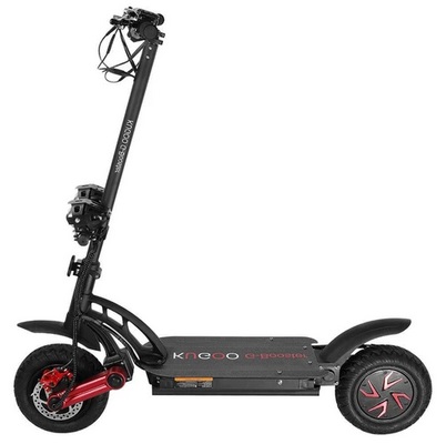 KUGOO G-Booster Folding Electric Scooter 2*800W Dual Motors 3 Speed Modes 55Km/h Max Speed 48V 23AH Battery 85KM Range Max Load 120KG Dual Disc Brakes 10\