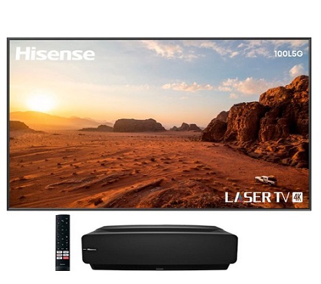 Hisense L5G Laser TV Ultra Short Throw Projector with 100\