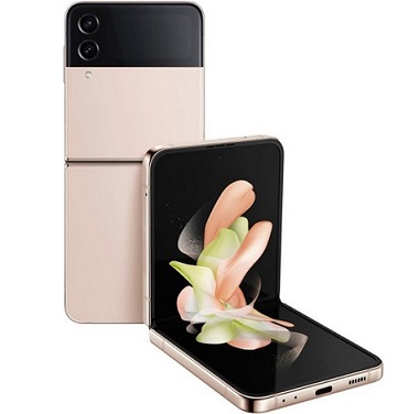 Samsung Galaxy Z Flip4 256GB (Unlocked) Model:SM-F721UZDEXAA  - Pink Gold