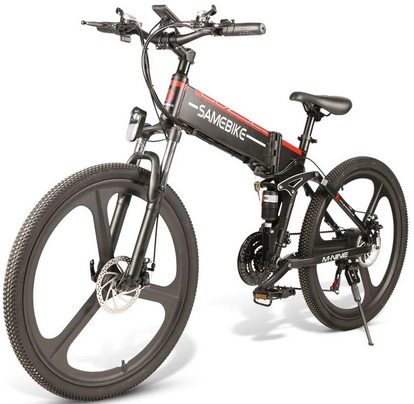 Samebike LO26-IT 48V/10Ah 500W Folding Electric Mountain Bike 26\