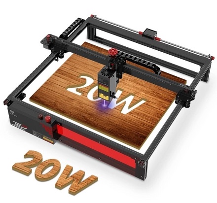 Two Trees TS2 20W Laser Engraver Auto Focus with Air Assist System 410x410mm Engraving Area