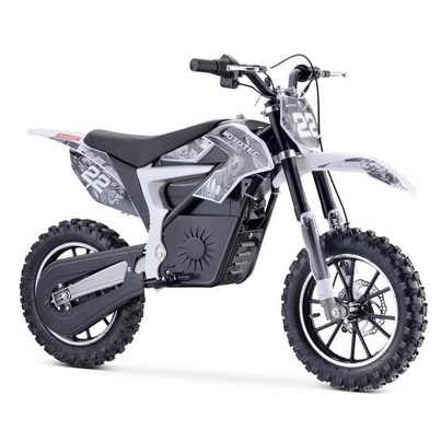 MotoTec Demon Electric Dirt Bike 500W Motor 36V/8Ah Battery 5, 10, 16mph 3 Speeds  MT-Dirt-Lithium
