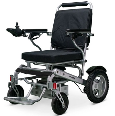 EWheels EW-M45 Folding Electric Wheelchair 12V/6Ah 180W 3.7mph Top Speed 15.5 miles Range