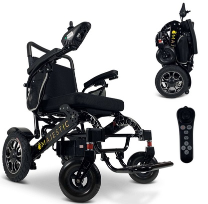ComfyGo Majestic IQ-7000 Auto Folding Electric Wheelchair 12Ah 250W