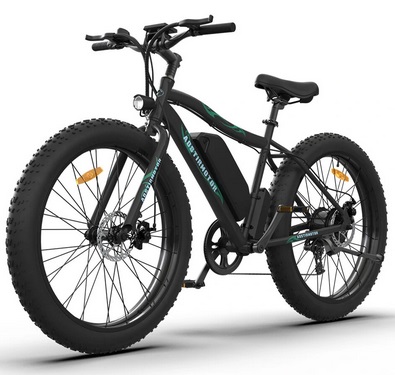 AOSTIRMOTOR S07-P 36V 13AH 500W 26inch Electric Bicycle 25-35KM Max Mileage 140KG Max Load Electric Bike
