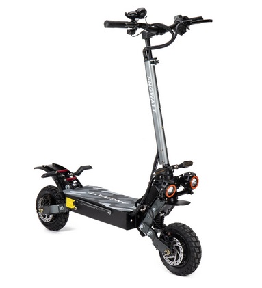 ANGWATT C1 52V 28Ah 2400W Dual Motor 10 Inch Off-road Tire Foldable Electric Scooter 60-80km Mileage 150kg Max Load
